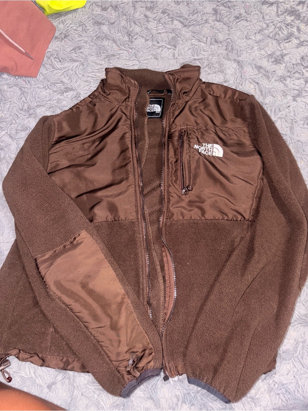 The north face 800 brown jacket